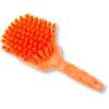 SPARTA 40541EC24 Plastic Scrub Brush, Utility Brush, Kitchen Brush With Hanging Hole For Cleaning, 8 Inches, Orange view 1