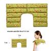5 Set Cold and hot Herbal Steam Pack Eye, Shoulder, Abdomen, Foot, Multi-Purpose Pack,Lavender, Lemongrass, Rosemary, Cassia Torre Green view 2