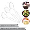 Clear Plastic Disposable Serving Spoons Large 8.5 inches Serving Utensils Heavy Duty Ideal for Soups, Salads Buffet Catering Restaurants Party Weddings - Pack of 432 view 4