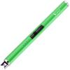 SUPRUS Fluorescent Lighter Glows in The Dark USB Lighter Rechargeable Windproof Pocket Size for Candle Cooking BBQ in Party (Green) view 1