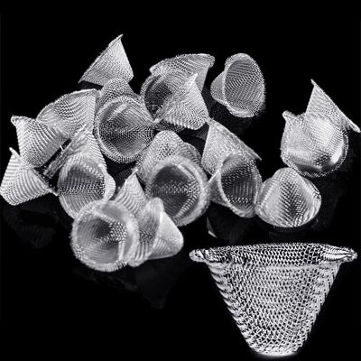 Funrous Stainless Steel Screens 3/4 Inch Conical Design Bowl Screen Filters Metal Filters Screens Filters, Adjustable Size(40 Pcs)