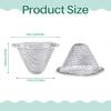 Funrous Stainless Steel Screens 3/4 Inch Conical Design Bowl Screen Filters Metal Filters Screens Filters, Adjustable Size(40 Pcs) view 2
