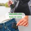 6 Packs Pocket Tiny Pill Case Single Daily Small Pill Container Travel Medicine Holder Cute Portable Personal Medicine Dispensers Organizers for Purse Pills Vitamin Supplements(Black) view 4