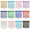 Jexila 100PCS Moon Star Organza Bags 4''X6'' Mixed Color Small Mesh Gift Bags Drawstring Jewelry Bags for Birthday Wedding Party Favor Candy Bags view 4