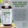 Healing Noni - 100% Pure RAW Noni Juice - USDA Organic, Premium Strength, Cold Pressed, Hawaiian-Grown Superfood - (32oz, 1 Pack) view 3