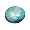 1 Pcs Blue Apatite Hand Polished Stones: Palm Stone, Blue Apatite Pebble Stone view 1