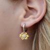 The More time we Spend Together Grows Our Love More Each Day, Honey This is a! Wife Sunflower Earrings, Fun Wife, Jewelry for Wife view 2