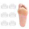 3 Pairs Flesh Metatarsal Pads,Ball of Foot Cushions Reusable Breathable and Soft Gel Forefoot Pads Foot Sleeve Pads,Mortons Neuroma,Relief Pain and Prevent Pain,For Men and Women to Dance,Running,Work view 1