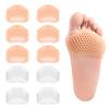 5 Pairs Metatarsal Pads, Ball of Foot Cushions Reusable Breathable and Soft Gel Forefoot Pads Foot Sleeve Pads,Mortons Neuroma,Relief Pain and Prevent Pain,for Men and Women to Dance,Running,Work view 1