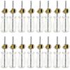Happy 40th Birthday Straw Decor Gold Glitter Drinking Straw Cheers to 40 Years Forty Birthday Party Decoration (24 PCS) view 1