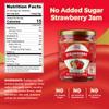 ChocZero Keto Strawberry Fruit Spread, No Sugar Added, Keto Friendly, All Natural, Gluten Free, Sweetened with Monk Fruit (1 jar, 12 oz) view 2