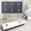 JINYISI Mop, Sponge Mop, Easy Squeeze, Hardwood Floor Cleaning, Mighty Thirsty, White, 31cm x 128cm, Stainless Steel Handle view 2