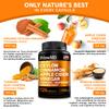 4-in-1 Liquid Biotin Collagen Keratin Saw Palmetto Drops (2 fl oz - 1 Pack) & 5-in-1 Ceylon Cinnamon w Turmeric & Ginseng Root (120ct) Bundle - Hair, Skin, Nails, & Immune Support Supplement view 2