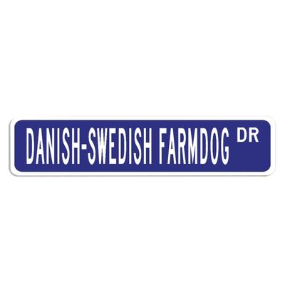 godblessign Danish Swedish Farmdog Metal Sign Danish Swedish Farmdog Sign Danish Swedish Farmdog Custom Street Sign Dog Gifts Dog Wall Art Wall Hanger Metal Art Farmhouse Wall Decor Dog Owner Gift
