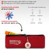 BreezyPacks Smart Insulin Cooler Travel Case, No Icepacks | Insulin Pen and EpiPen Carry Medical Bag | TSA-Approved Diabetic Case | Keep Medicine at Room Temp. | Breezy Basic (Red) view 3