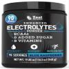 Zeal Electrolyte Powder - 90 Servings | Keto Electrolytes Powder | Zero Sugar, BCAAs, B-Vitamins | Potassium, Zinc, Magnesium | Hydration Powder Recovery Drink | Blue Raspberry view 1