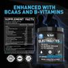 Zeal Electrolyte Powder - 90 Servings | Keto Electrolytes Powder | Zero Sugar, BCAAs, B-Vitamins | Potassium, Zinc, Magnesium | Hydration Powder Recovery Drink | Blue Raspberry view 2