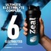 Zeal Electrolyte Powder - 90 Servings | Keto Electrolytes Powder | Zero Sugar, BCAAs, B-Vitamins | Potassium, Zinc, Magnesium | Hydration Powder Recovery Drink | Blue Raspberry view 4