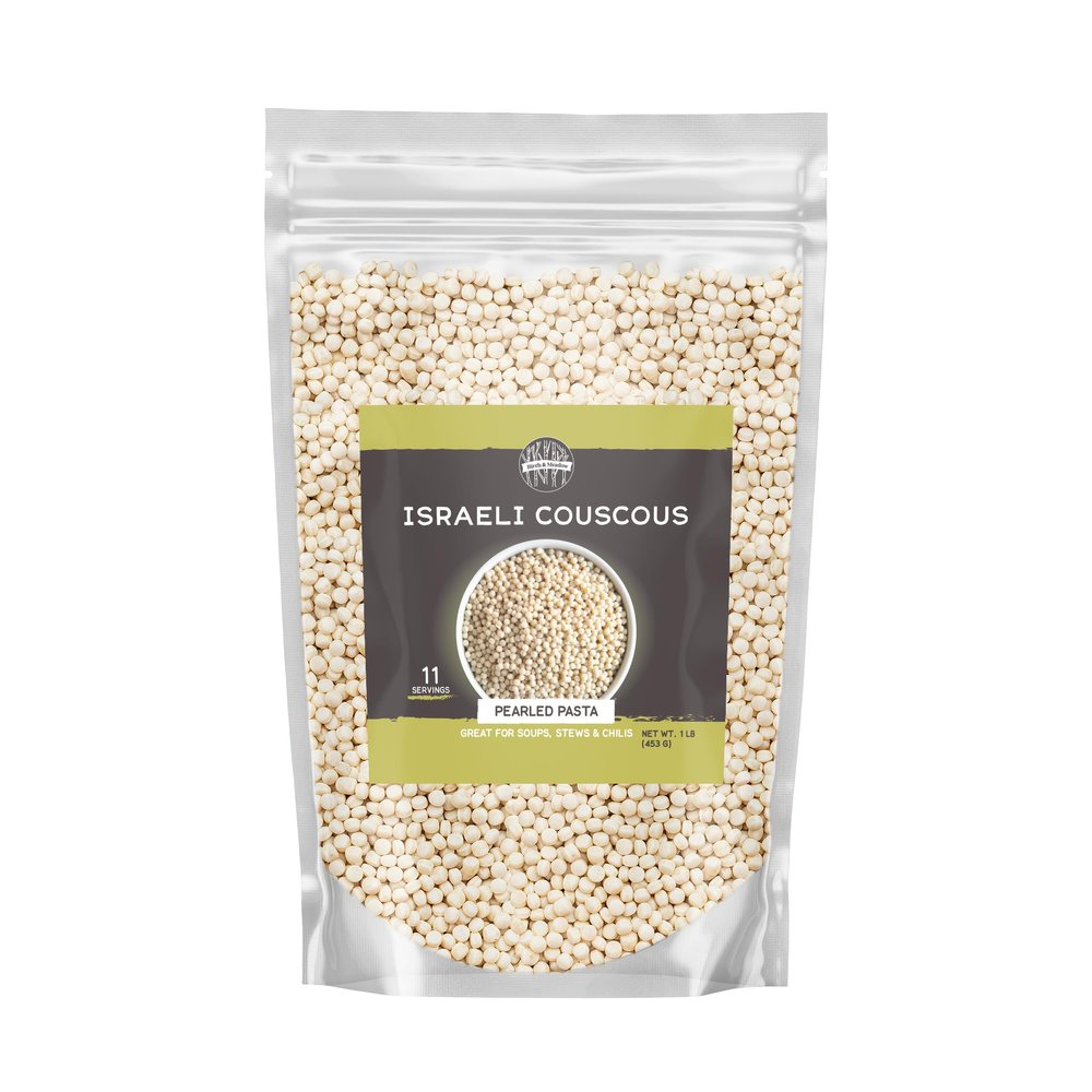 Birch & Meadow 1 lb of Israeli Couscous, Large Grain, Deliciously Healthy