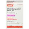 Rugby Chest Congestion Relief PE Guaifenesin 400 Mg/Phenylephrine HCl 10 Mg - Expectorant Nasal Decongestant - Relieves Chest and Sinus Congestion - 60 Immediate Release Tablets view 1
