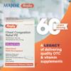 Rugby Chest Congestion Relief PE Guaifenesin 400 Mg/Phenylephrine HCl 10 Mg - Expectorant Nasal Decongestant - Relieves Chest and Sinus Congestion - 60 Immediate Release Tablets view 2
