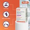 Rugby Chest Congestion Relief PE Guaifenesin 400 Mg/Phenylephrine HCl 10 Mg - Expectorant Nasal Decongestant - Relieves Chest and Sinus Congestion - 60 Immediate Release Tablets view 4