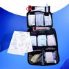 DormDoc World Travel 200 Piece Emergency First Aid Kit for College Students - Dorm Room Foreign Study Kit with OTC Medicines and Bandages for School, Sports, Vehicle and Travel (Black) view 3
