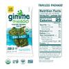 Gimme Seaweed Grab & Go Organic Premium Roasted Seaweed Snacks, Sea Salt, 5 Count Trayless, Keto, Vegan, Gluten-Free, Great Source of Omega3s and Iodine, Healthy On-The-Go Snack for Kids and Adults view 2