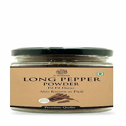 A.K. AL MASNOON Long Pepper Powder/pippli/Fil Fil daraz Powder 100% Pure & Organic 100 grm