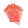 100 Moon Star Organza Jewelry Gift Pouch Candy Pouch Moon Drawstring Wedding Favor Bags AUG (5x7 inch, red) view 4