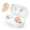 Autiphon Rechargeable Hearing Aids for Seniors Adults with Noise Cancelling, 8-channel Digital Hearing Amplifiers, with Tinnitus Masking Mode, Pair, AT108, Beige view 1