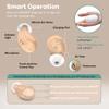 Autiphon Rechargeable Hearing Aids for Seniors Adults with Noise Cancelling, 8-channel Digital Hearing Amplifiers, with Tinnitus Masking Mode, Pair, AT108, Beige view 4