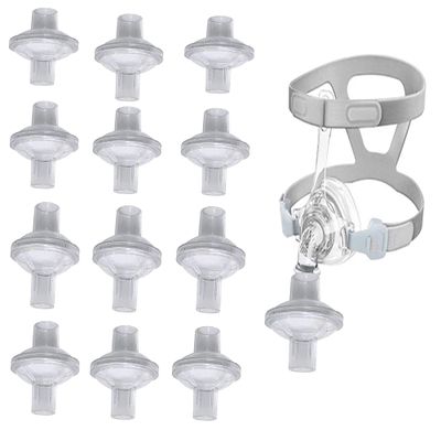 12 Packs Universal Filters Fit in-Line Filter,Filtered Air Connector Compatible with Dreamstation,Fits All 22mm 25mm Heating Tube Machine