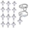 12 Packs Universal Filters Fit in-Line Filter,Filtered Air Connector Compatible with Dreamstation,Fits All 22mm 25mm Heating Tube Machine view 1