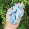 3 Pieces Rough Natural Angelite Crystals (About 4 - 6 oz) view 2
