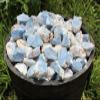 3 Pieces Rough Natural Angelite Crystals (About 4 - 6 oz) view 3