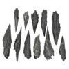 1 Pieces Large Black Kyanite Blade: Premium Quality Chunky Natural Rough Wand 2" - 2.5" view 1