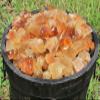 1/2 lb Bulk Lot Natural Rough Honey Calcite (Raw Crystal, Caramel Calcite) 8 oz view 4