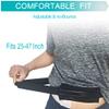 No-Bounce Insulin Pump Belt Holder for Tandem T-Slim Breathable Diabetic Pouch Epipen Tubing Strentchy Waistband Fanny Pack for Active T1D Walking Running Sleeping One Size Fits All Black view 3