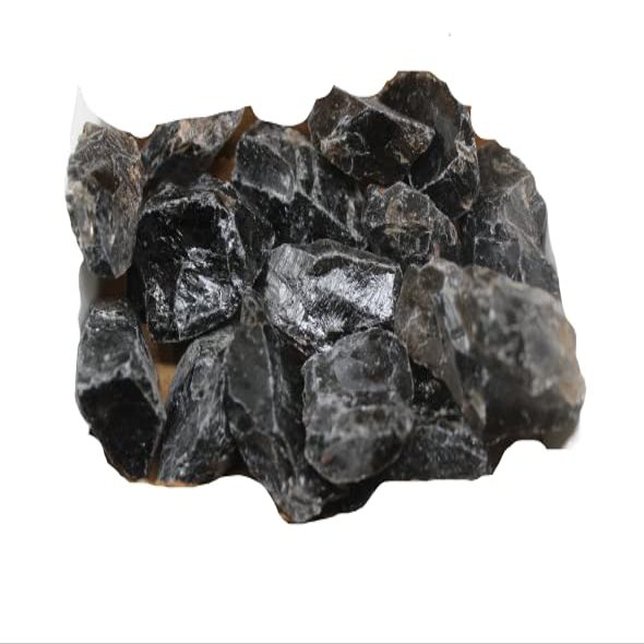 1/2 lb Natural Rough Smoky Quartz Crystal Rock Box Collection (Raw Smokey 8 oz)