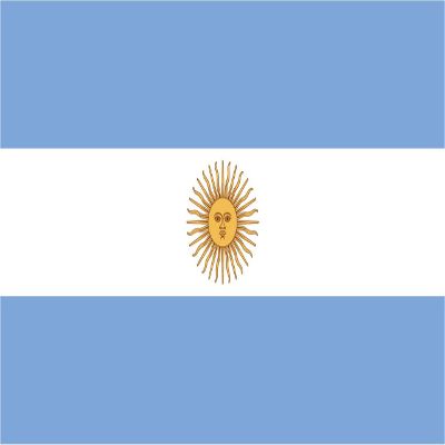 Argentina Flag Magnets | 2-Pack | 5-Inches by 3-Inches | Premium Quality Heavy Duty 30MIL Magnetic Prints | MagnetPD374