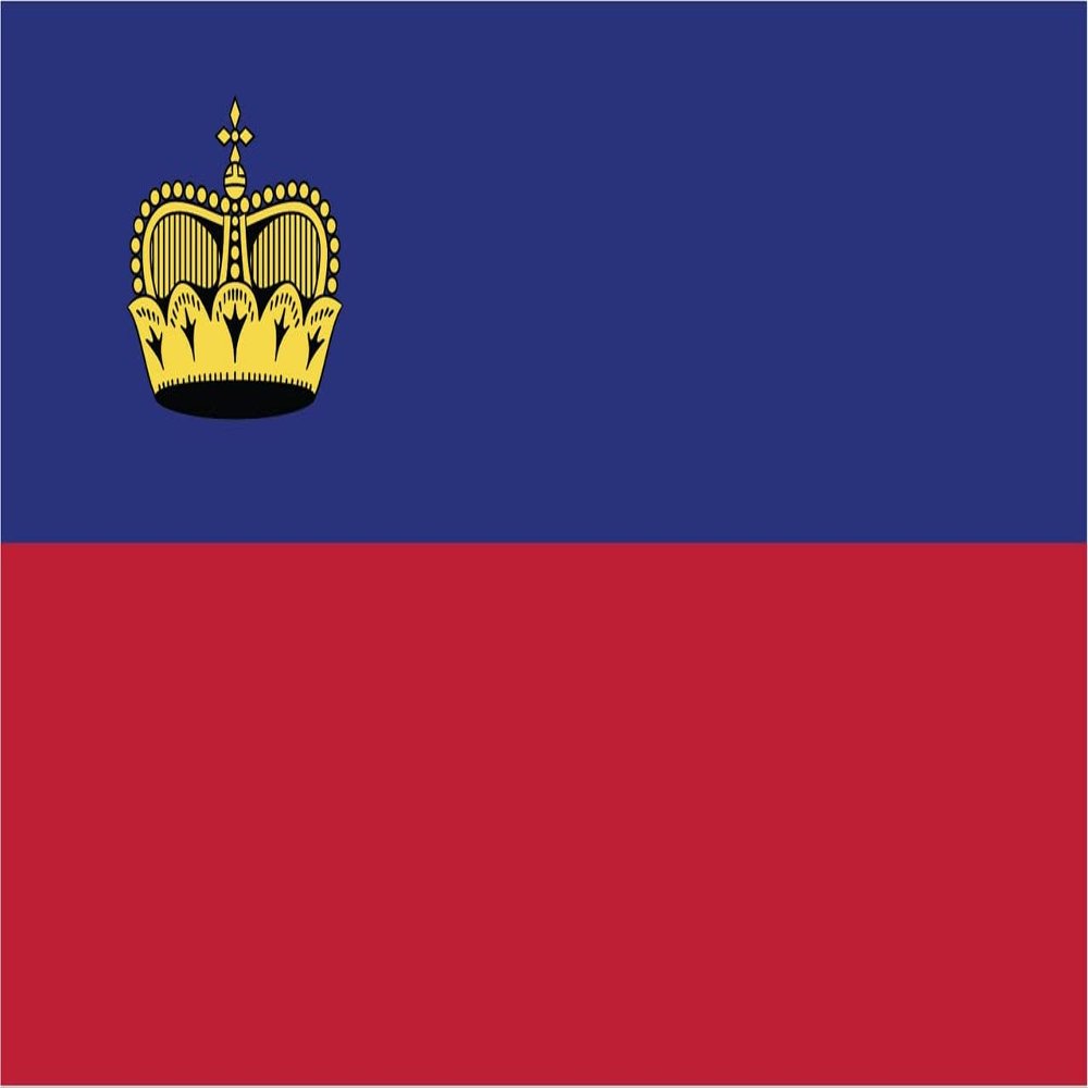 Liechtenstein Flag Magnets | 2-Pack | 5-Inches by 3-Inches | Premium Quality Heavy Duty 30MIL Magnetic Prints | MagnetPD468