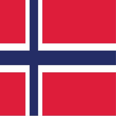 Norway Flag Magnets | 2-Pack | 5-Inches by 3-Inches | Premium Quality Heavy Duty 30MIL Magnetic Prints | MagnetPD501