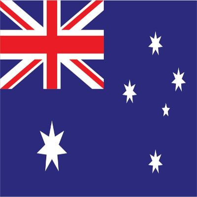 Australia Flag Magnets | 2-Pack | 5-Inches by 3-Inches | Premium Quality Heavy Duty 30MIL Magnetic Prints | MagnetPD377