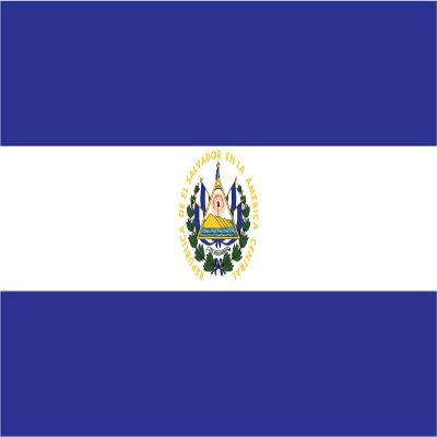 El Salvador Flag Magnets | 2-Pack | 5-Inches by 3-Inches | Premium Quality Heavy Duty 30MIL Magnetic Prints | MagnetPD423