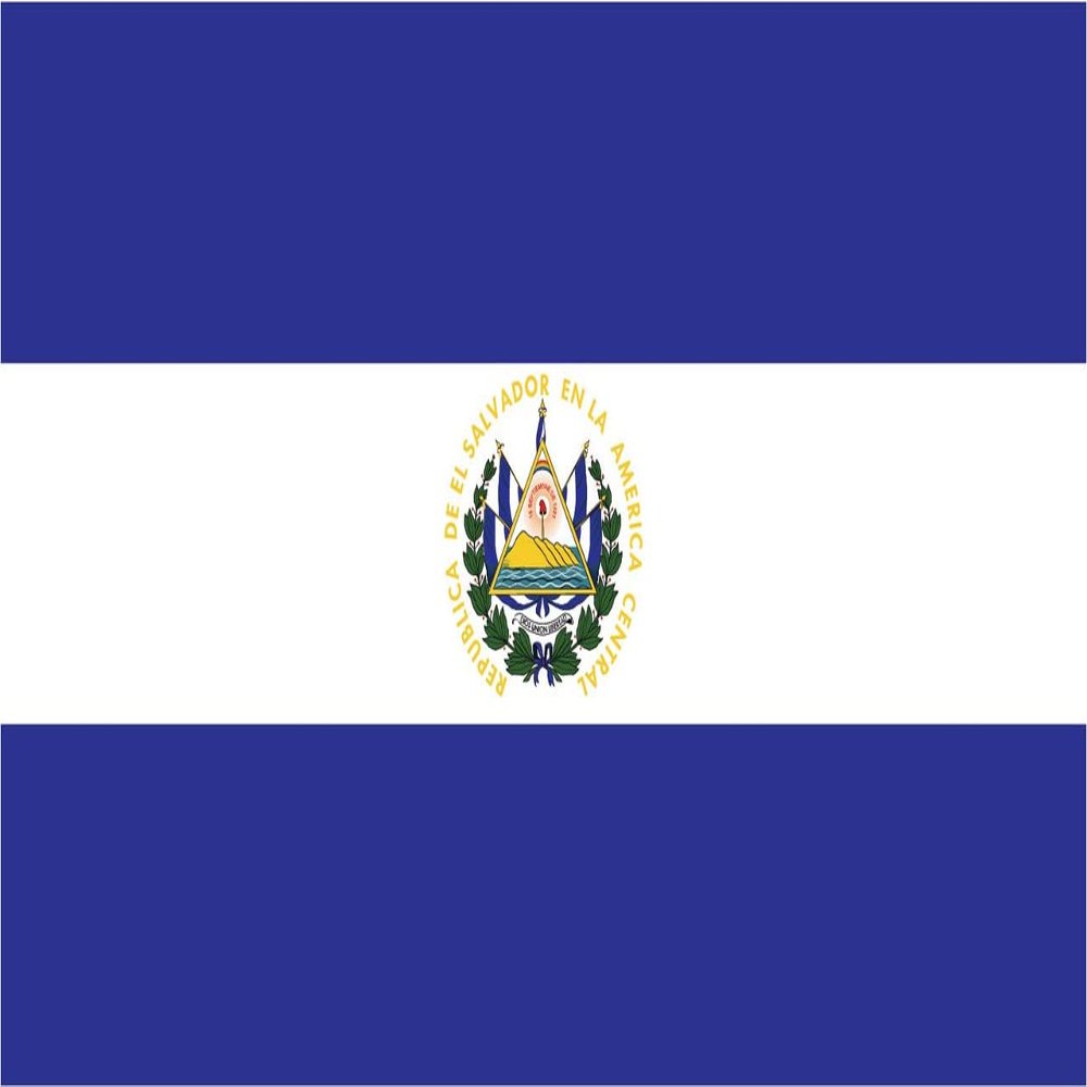El Salvador Flag Magnets | 2-Pack | 5-Inches by 3-Inches | Premium Quality Heavy Duty 30MIL Magnetic Prints | MagnetPD423