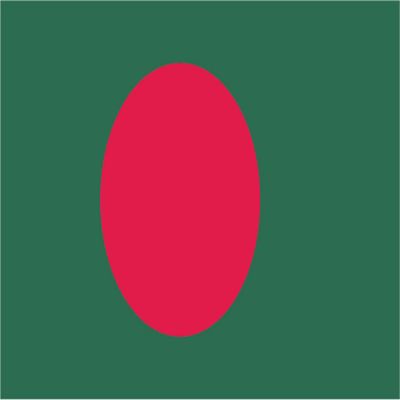 Bangladesh Flag Magnets | 2-Pack | 5-Inches by 3-Inches | Premium Quality Heavy Duty 30MIL Magnetic Prints | MagnetPD382