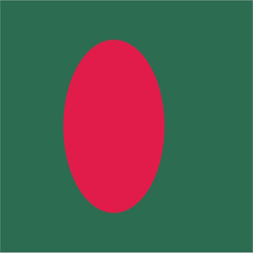 Bangladesh Flag Magnets | 2-Pack | 5-Inches by 3-Inches | Premium Quality Heavy Duty 30MIL Magnetic Prints | MagnetPD382