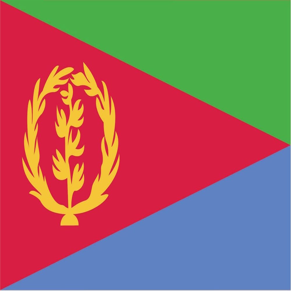 Eritrea Flag Magnets | 2-Pack | 5-Inches by 3-Inches | Premium Quality Heavy Duty 30MIL Magnetic Prints | MagnetPD426