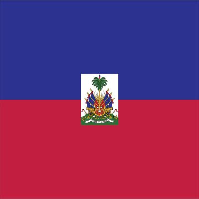 Haiti Flag Magnets | 2-Pack | 5-Inches by 3-Inches | Premium Quality Heavy Duty 30MIL Magnetic Prints | MagnetPD442